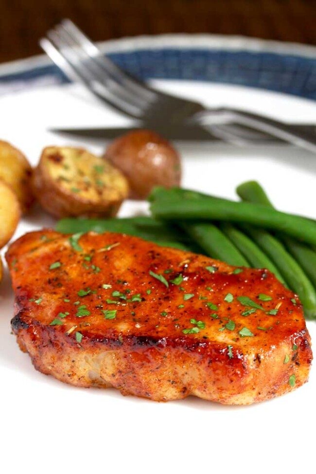 Oven Baked Pork Chops