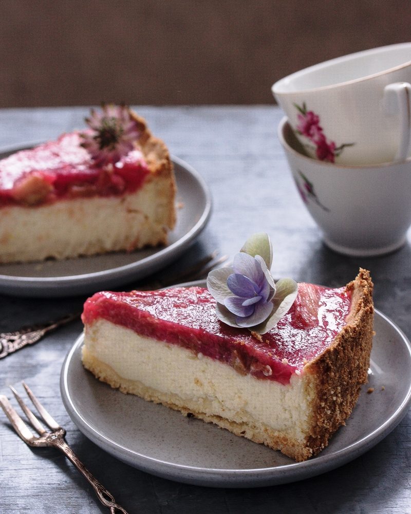 Rhubarb Cheesecake
