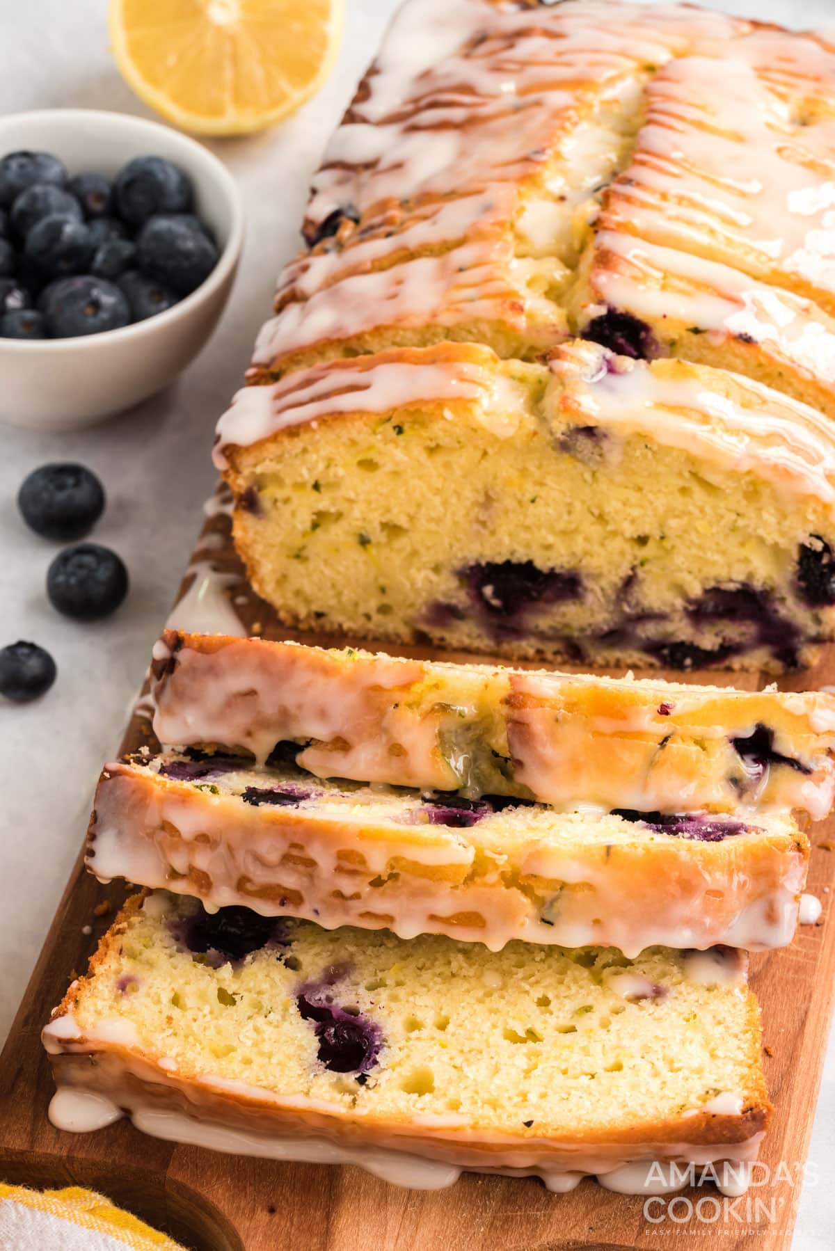 Lemon Blueberry Bread