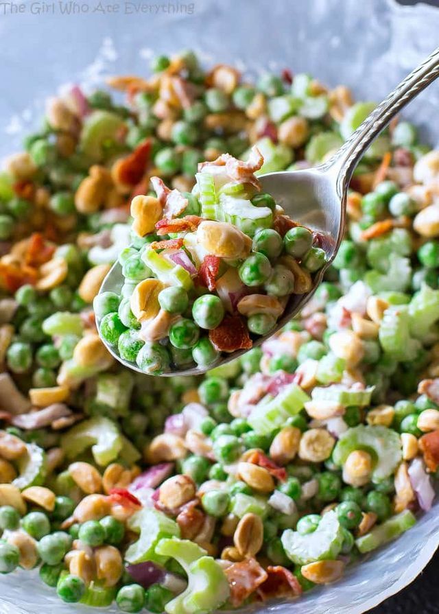 Crunchy Pea Salad