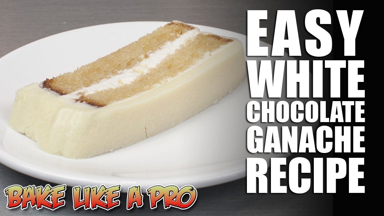 Easy White Chocolate Ganache Recipe
