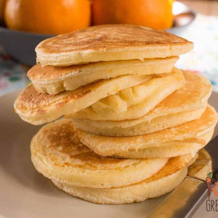 Orange Buttermilk Pikelets