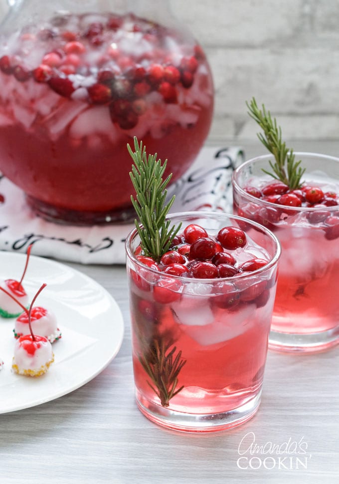 Cranberry Holiday Punch