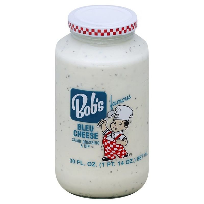 Bobs Salad Dressing & Dip, Bleu Cheese (30 oz) - Instacart