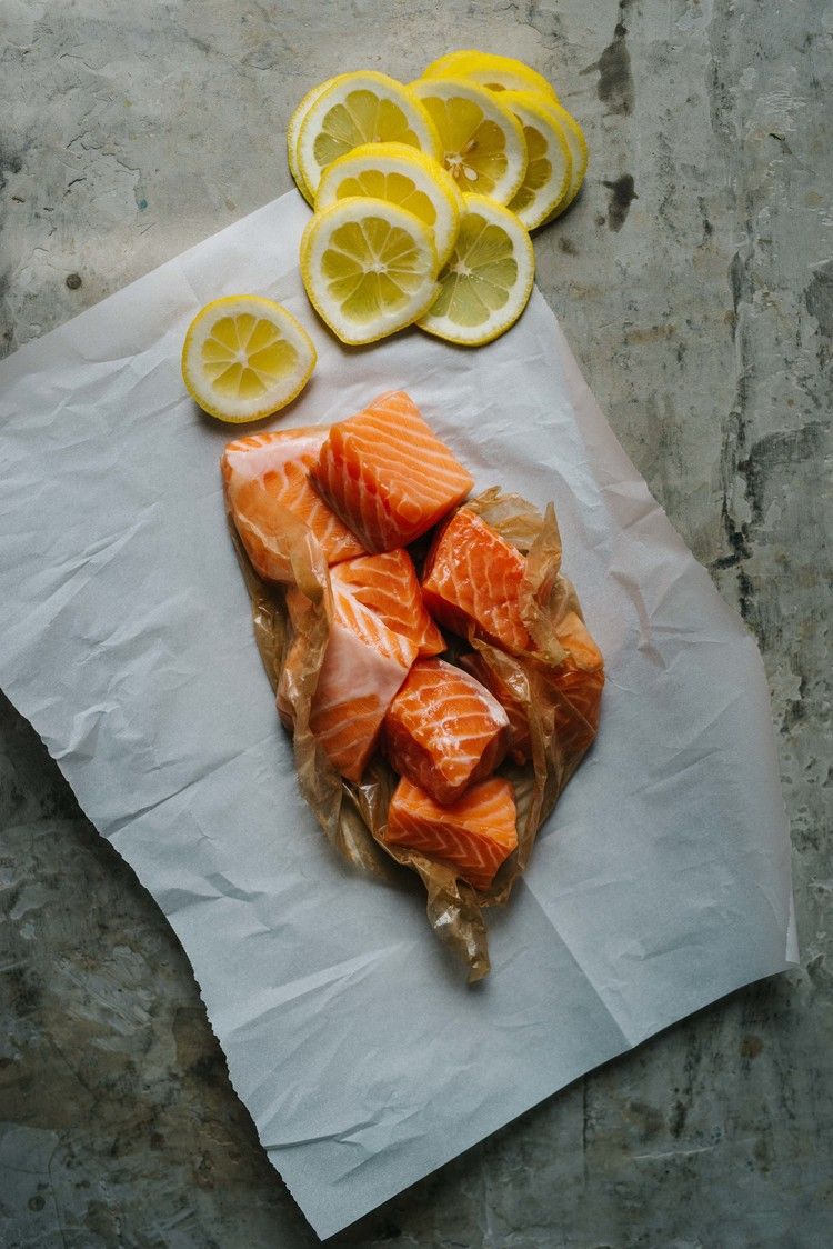 Hickory Smoked Salmon Skewers