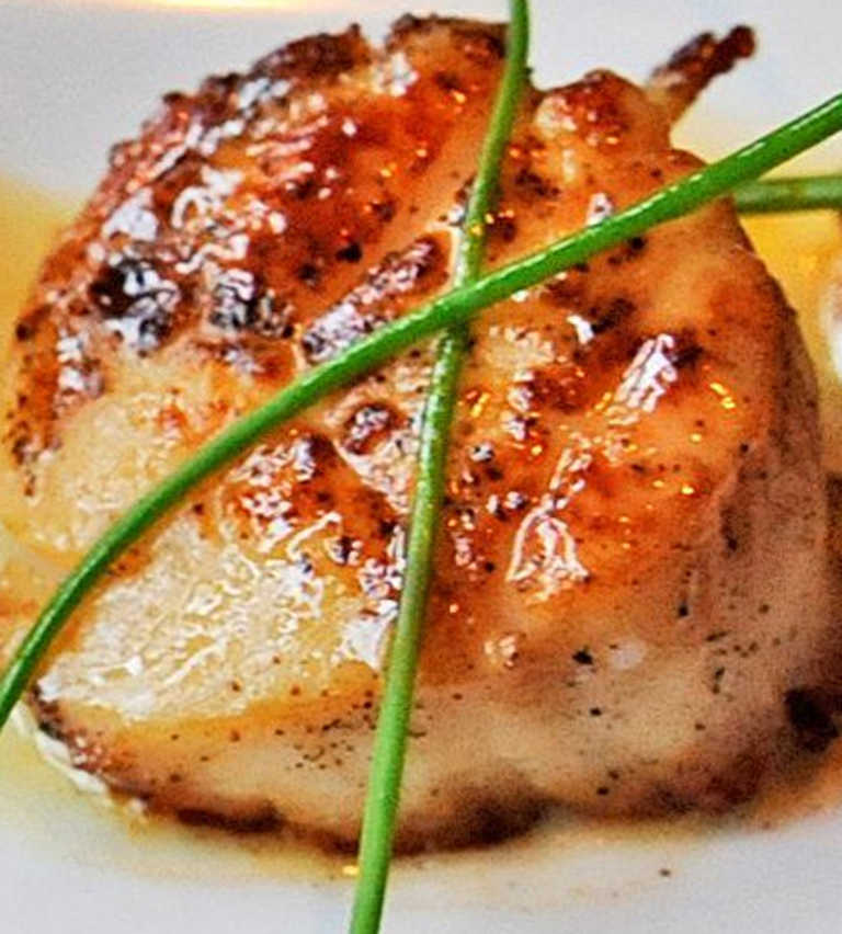 Simply Seared Scallops