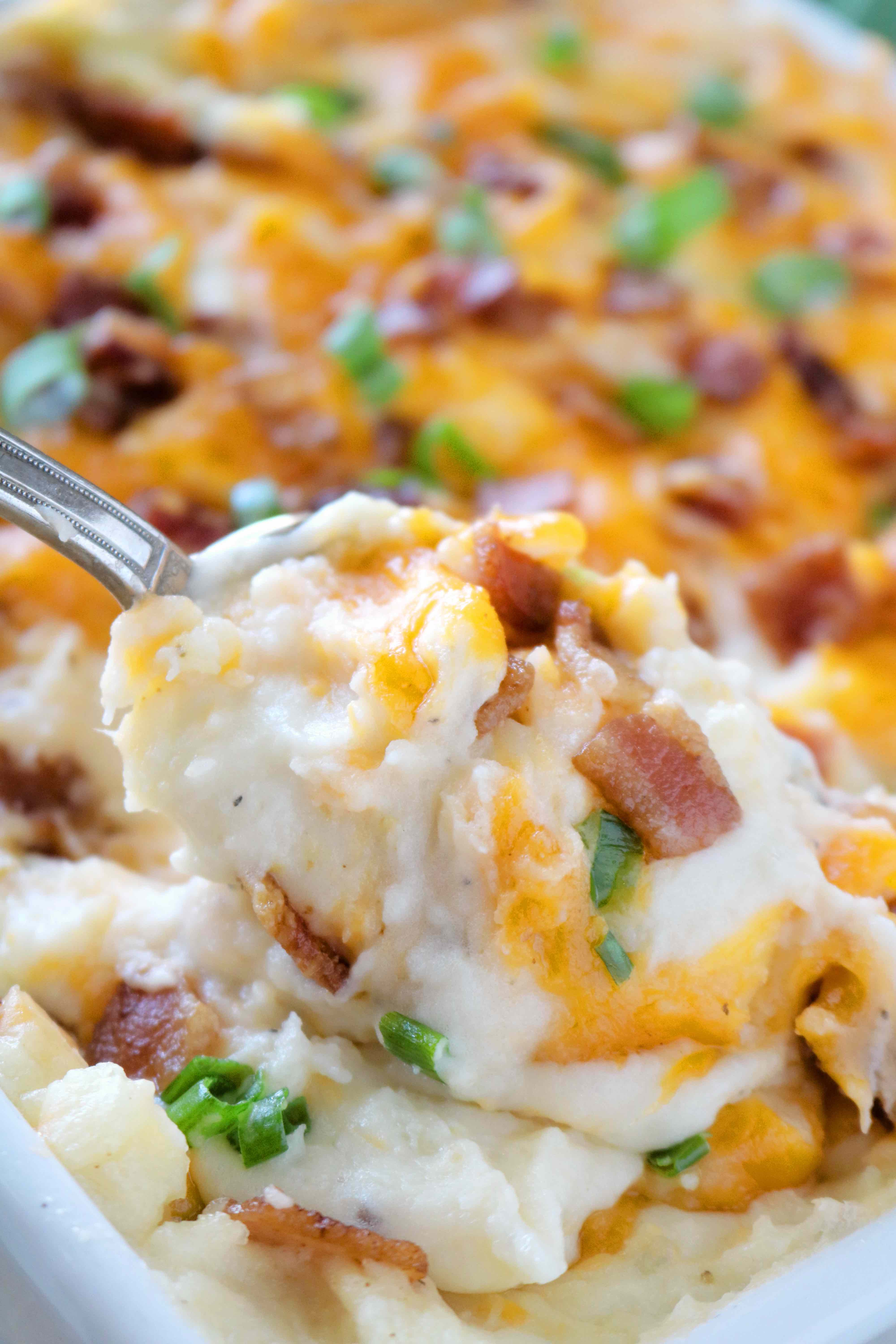 Loaded Mashed Potato Casserole