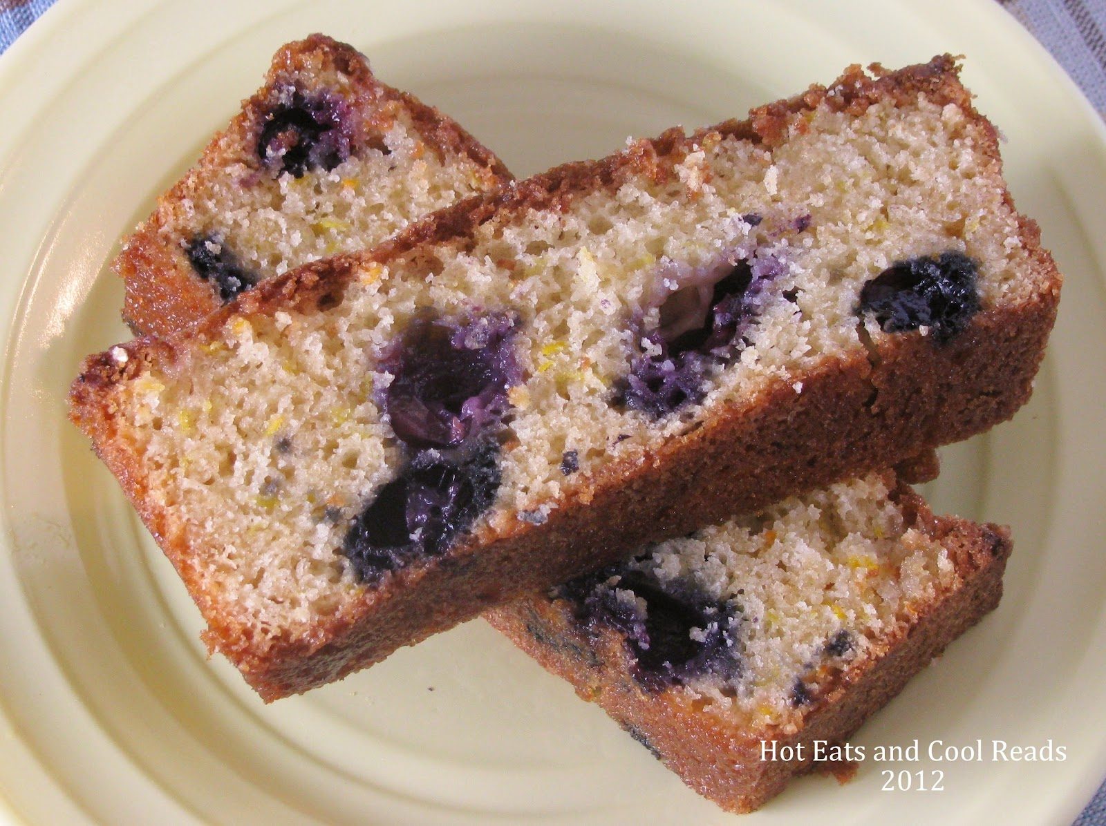 Lemon Blueberry Summer Squash Bread