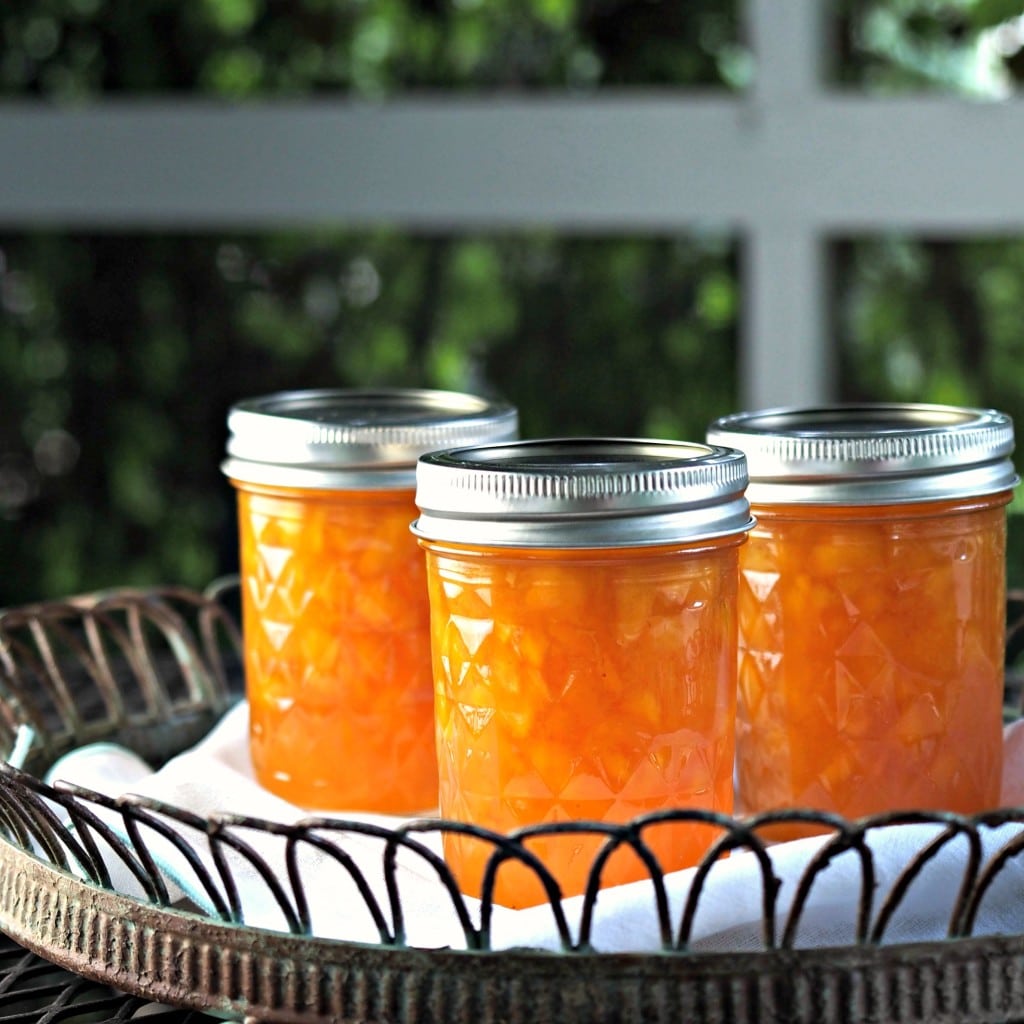 Fresh Peach Jam - Simply Sated