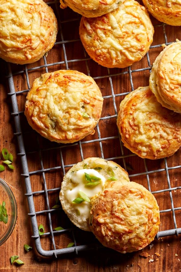 Irish Cheddar Spring Onion Biscuits