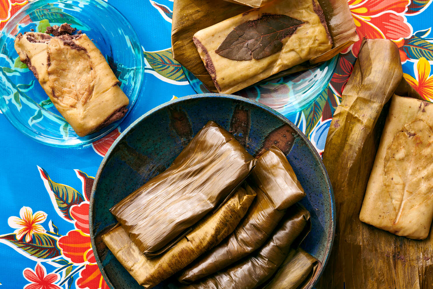 Tamales de Frijol (Oaxacan Black Bean Tamales)