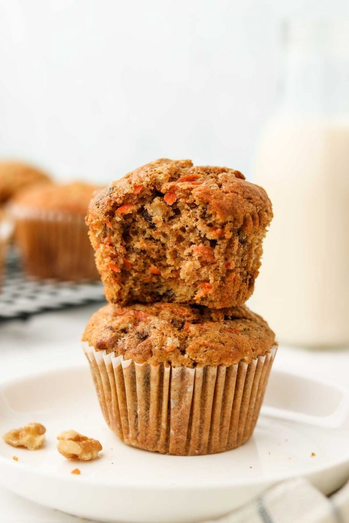 Vegan Carrot Cake Muffins