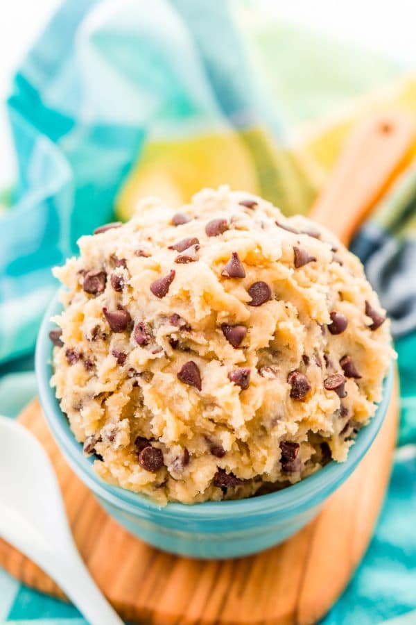 Easy Edible Chocolate Chip Cookie Dough