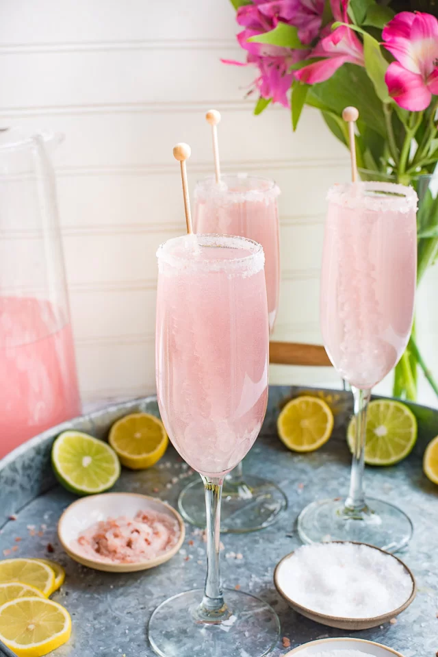 Pink Champagne Margarita