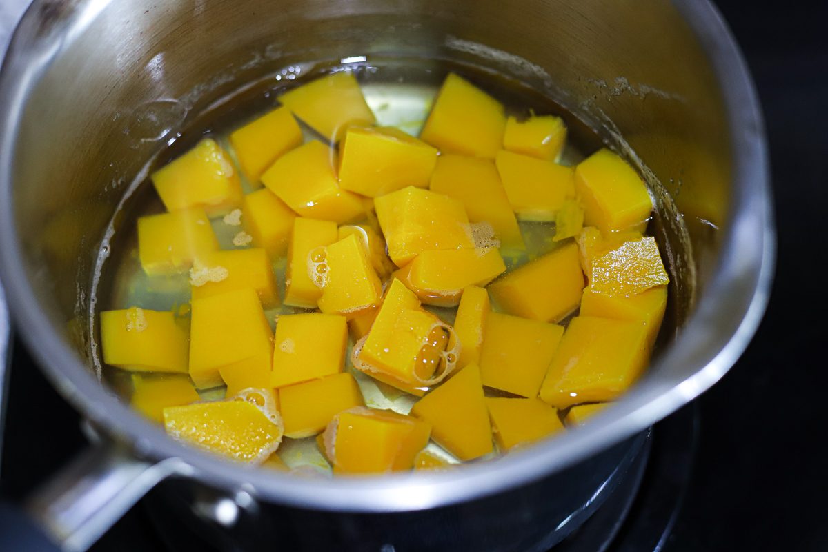 Easy 3 Ingredients Pumpkin and Coconut Dessert