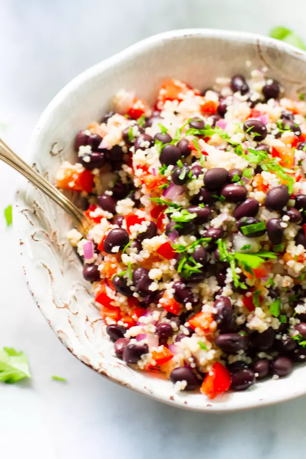 Black Bean Couscous Salad