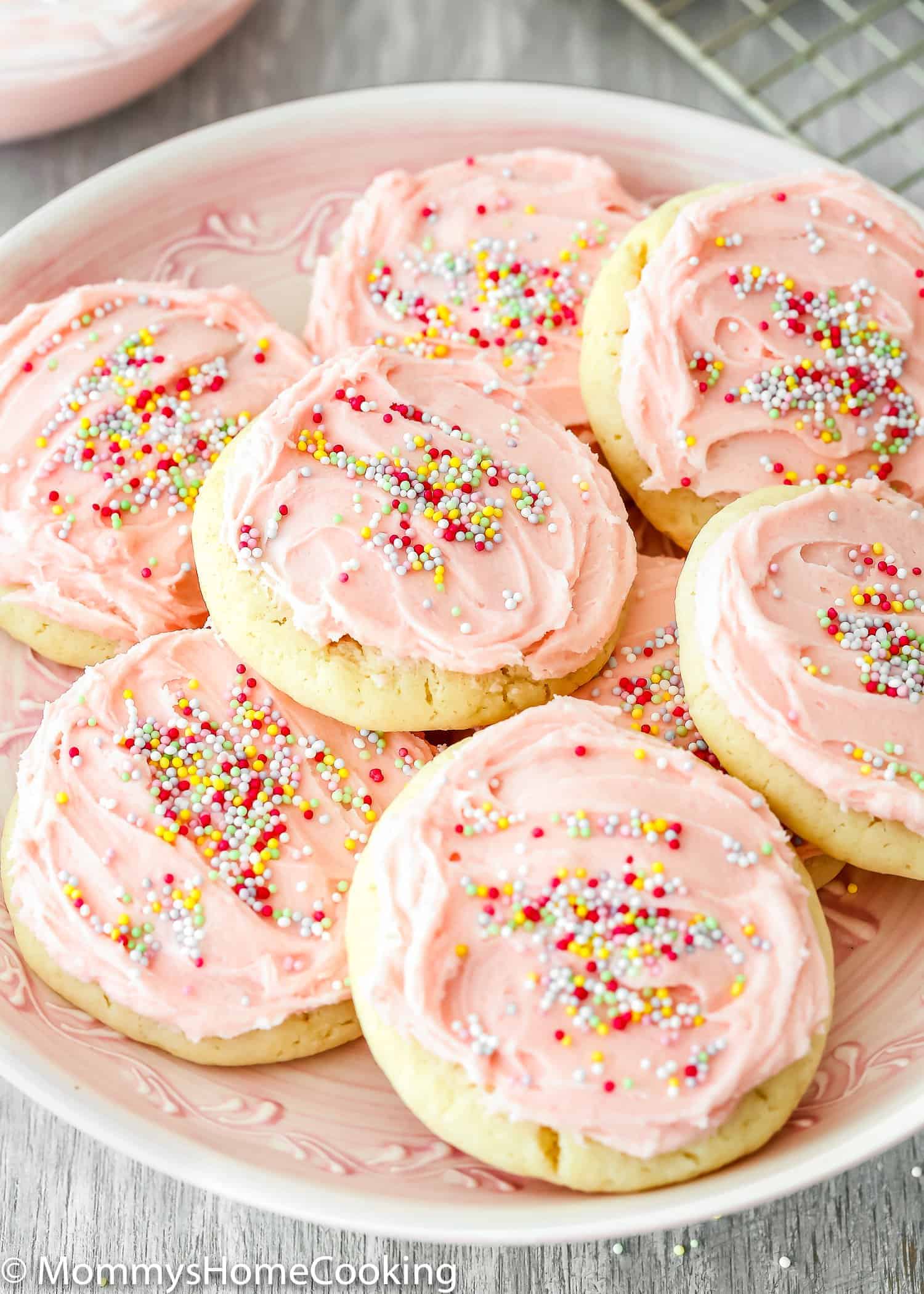 Easy Eggless Soft Sugar Cookies