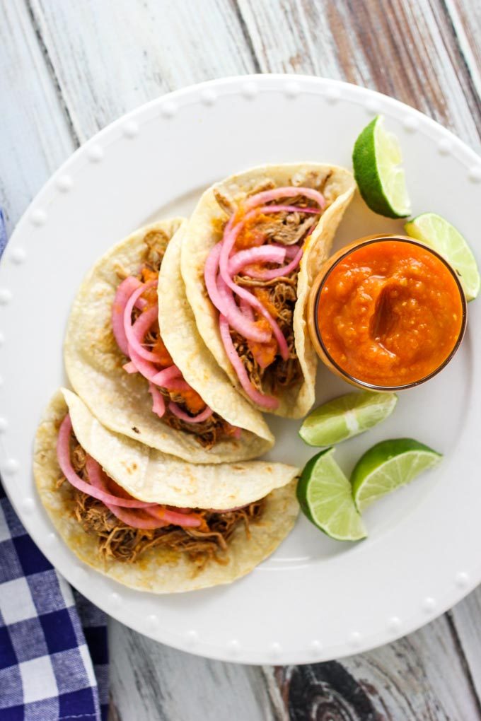 Citrus Braised Pork Tacos