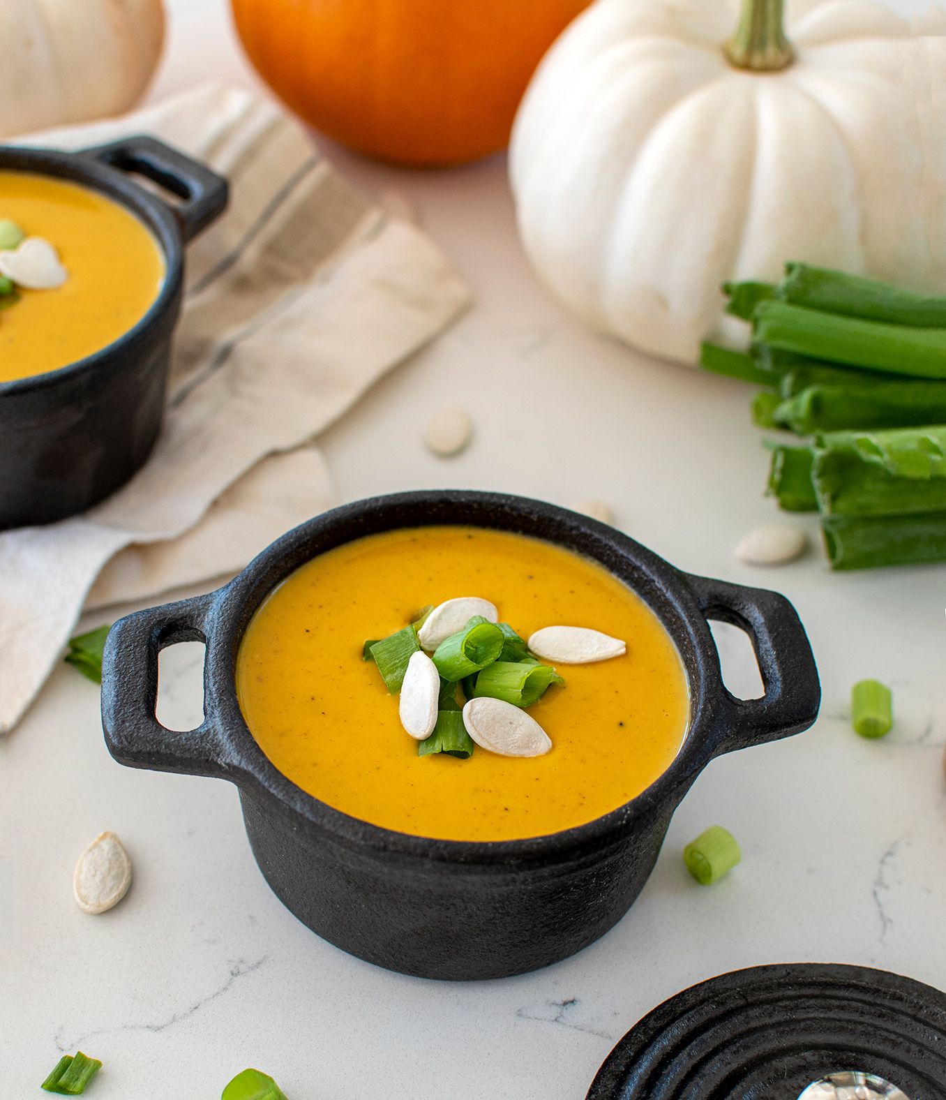 Creamy Spiced Pumpkin Soup