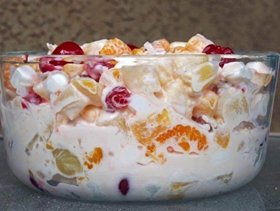 Ambrosia Marshmallow Fruit Salad
