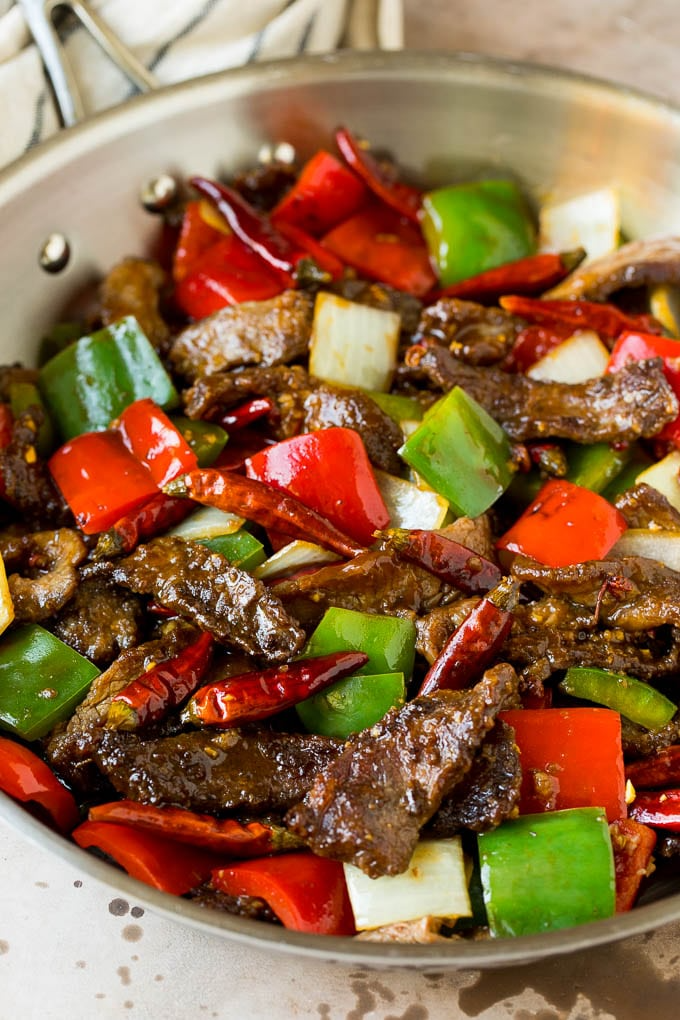 Delicious Szechuan Beef