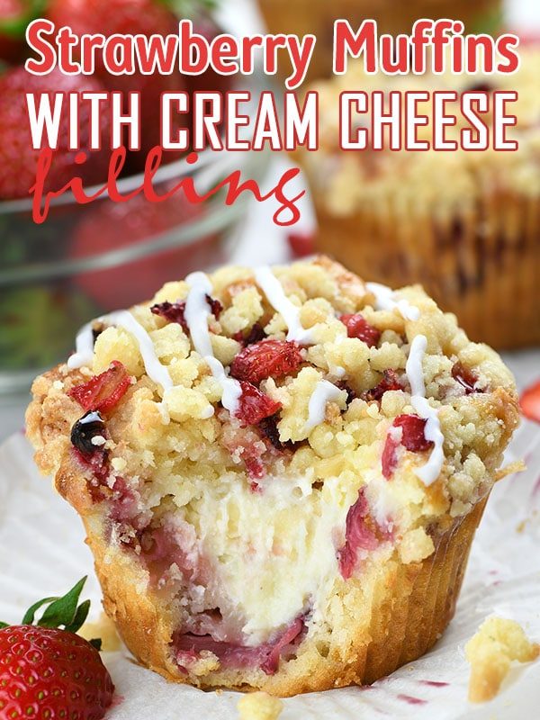 Strawberry Cream Cheese Muffins
