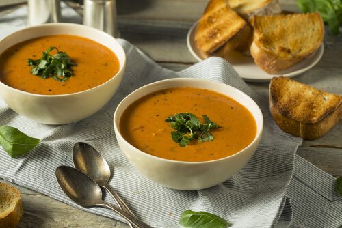 Golden Vegan Cauliflower Bisque