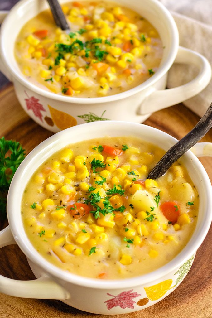 Instant Pot Corn Chowder