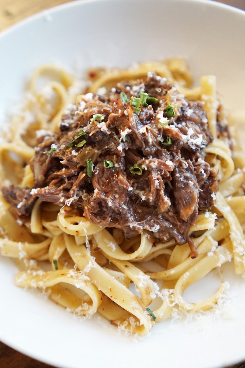 Instant Pot Oxtail Ragu - A Food Lover's Kitchen