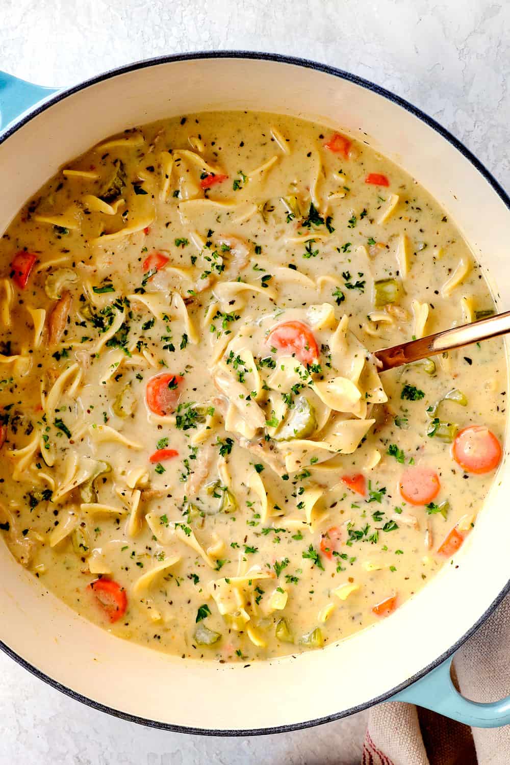 Creamy Chicken Noodle Soup