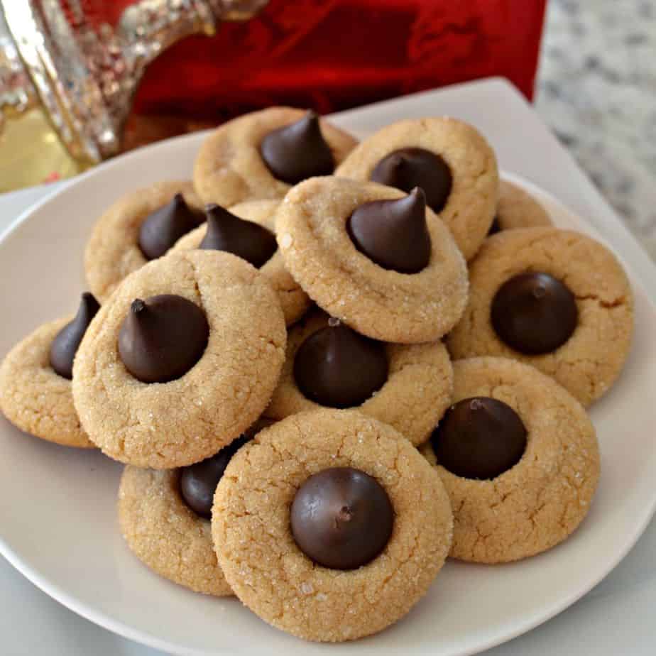Peanut Butter Blossom Cookies