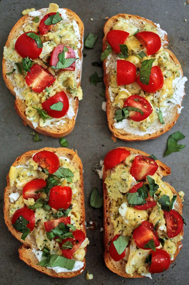 Breakfast Bruschetta - Life As A Strawberry