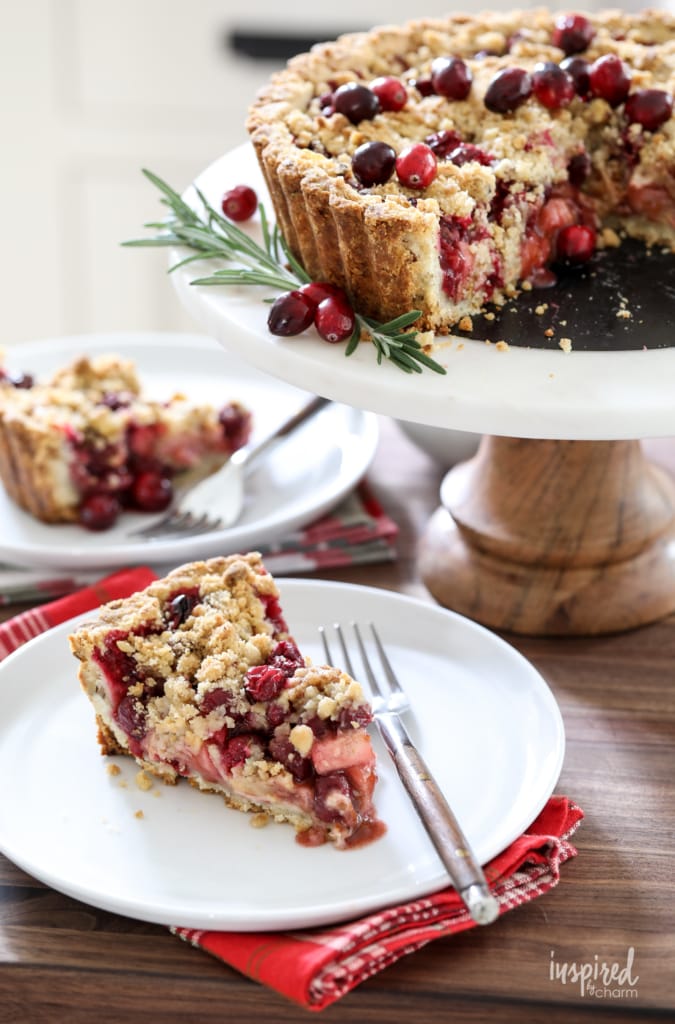 Apple Cranberry Tart