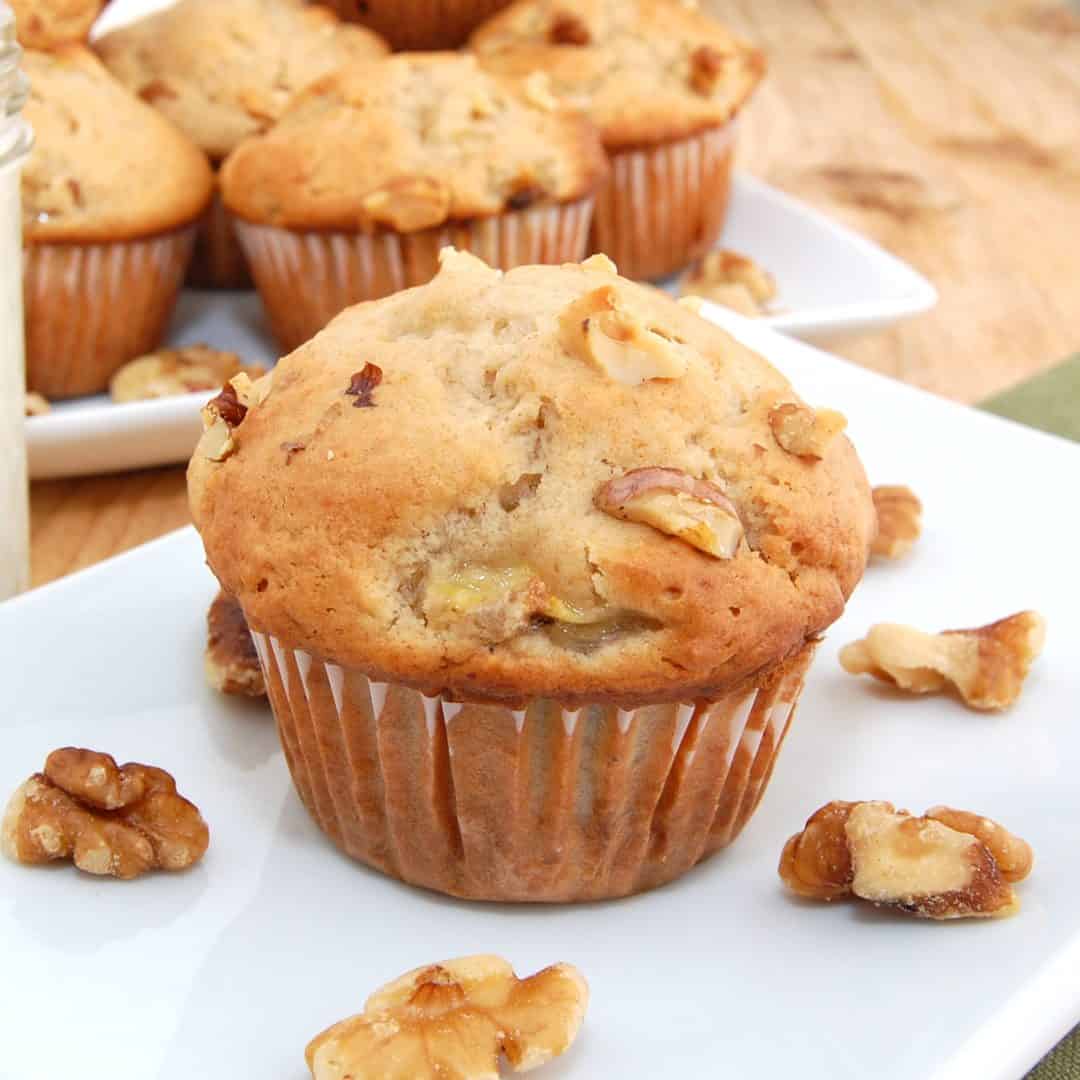 Banana Walnut Muffins