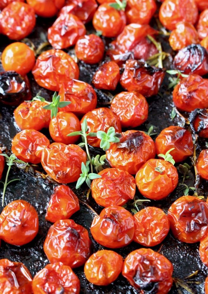 Oven Roasted Cherry Tomatoes