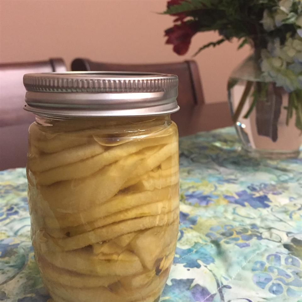 Brandied Apple Rings Apple Cinnamon White Cake