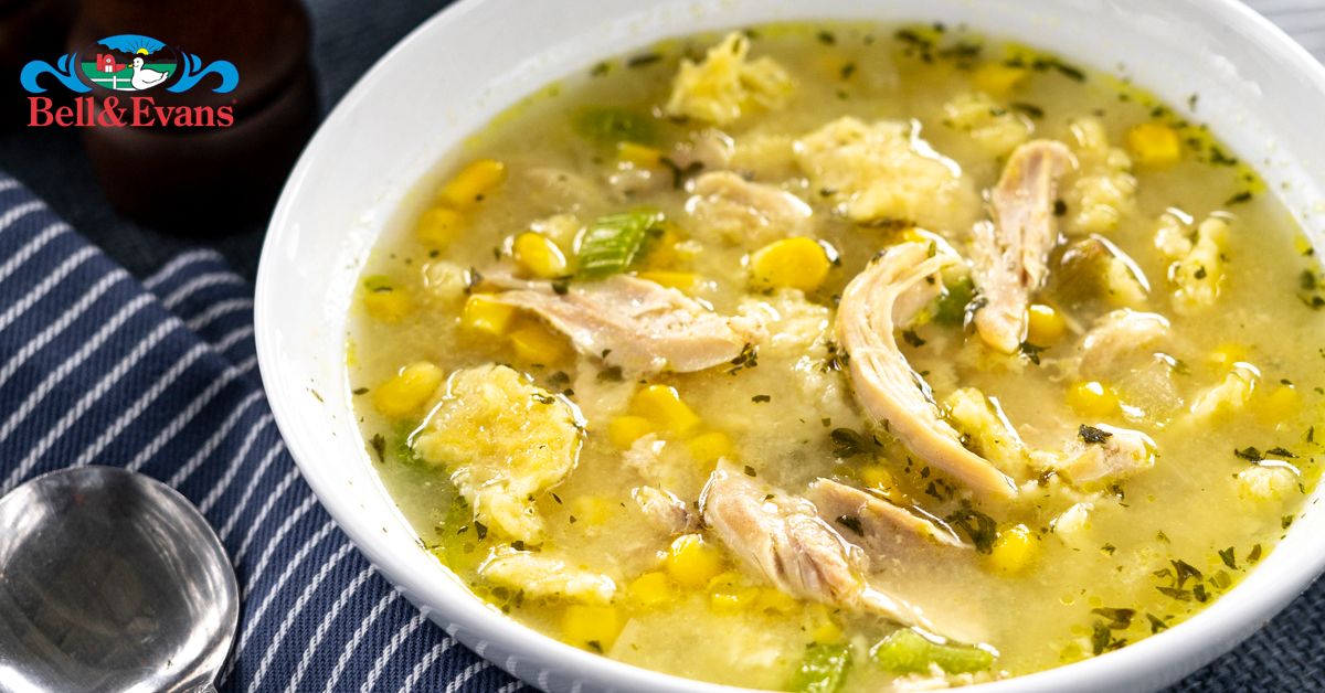 Pennsylvania Dutch Chicken Corn Rivel Soup