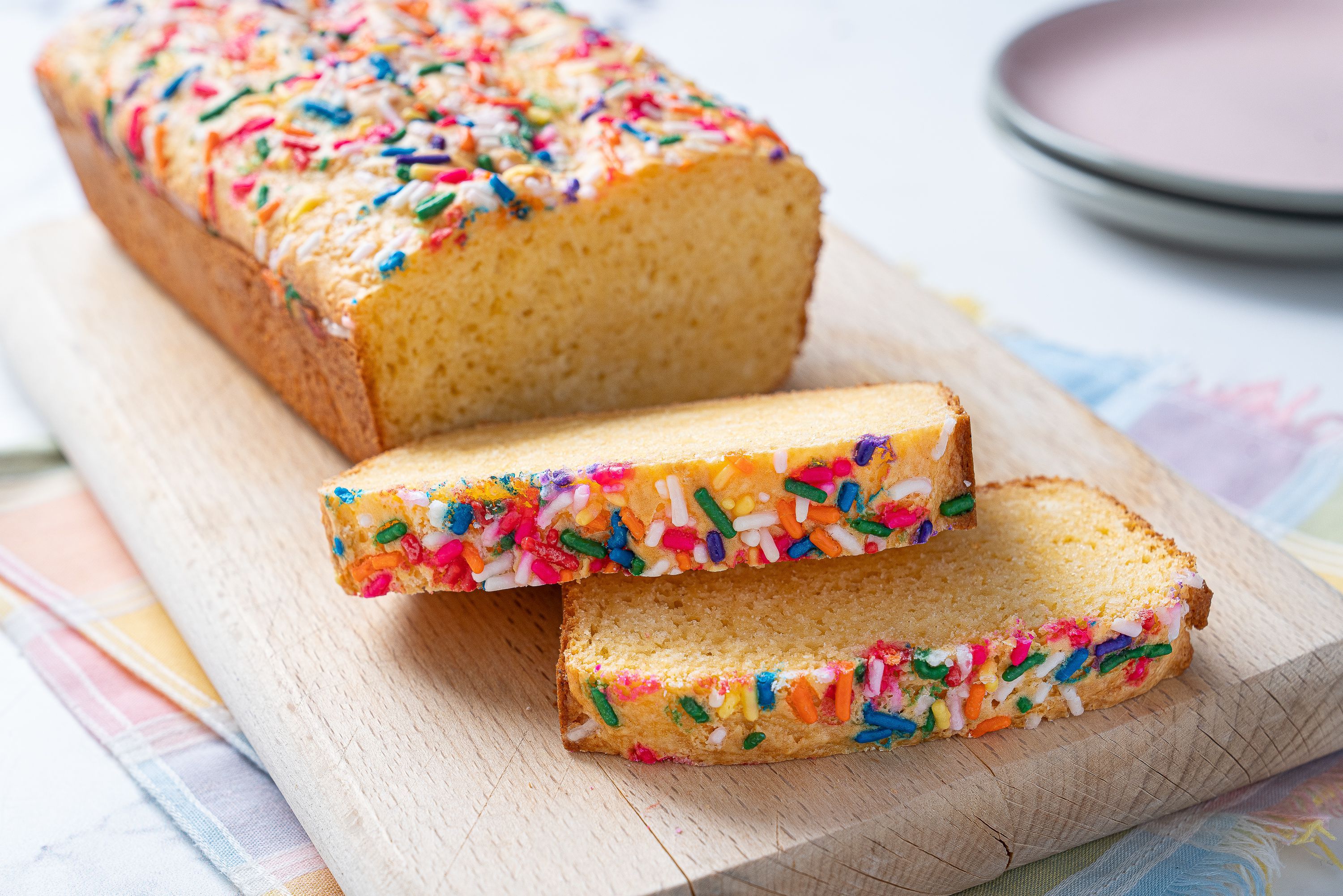 Deliciously baked ice cream bread
