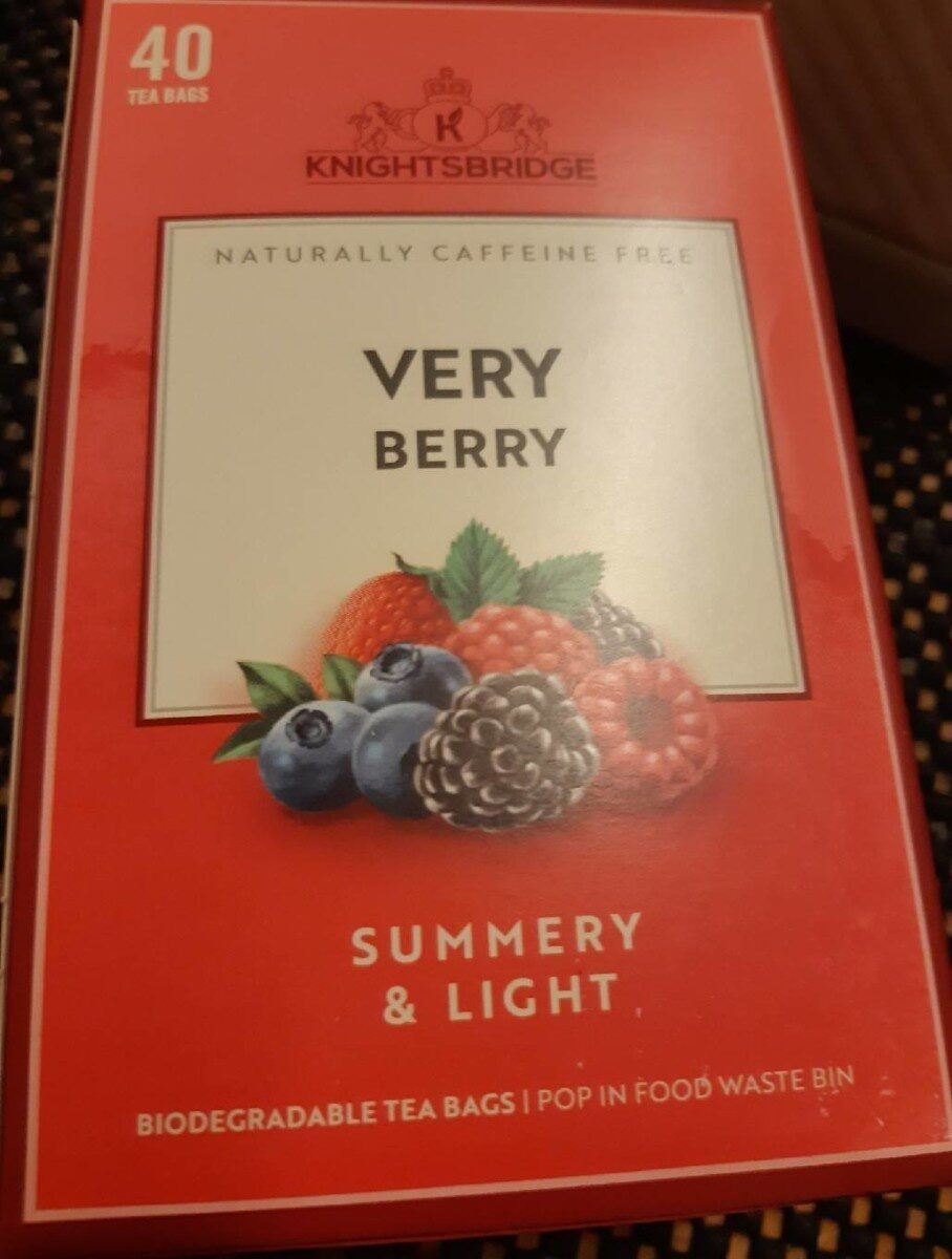 Very Berry tea bags