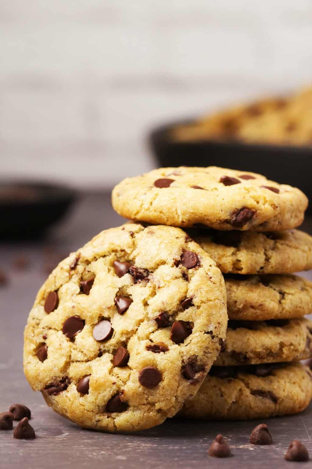 Vegan Gluten Free Chocolate Chip Cookies
