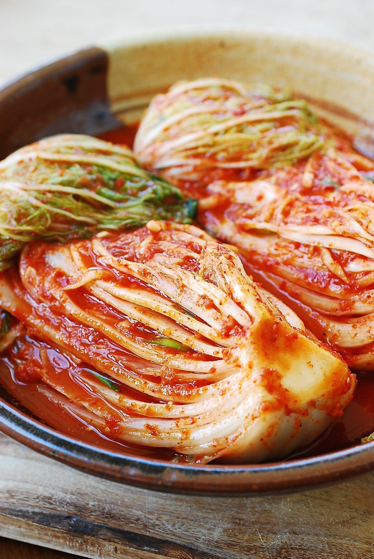 Delicious homemade kimchi