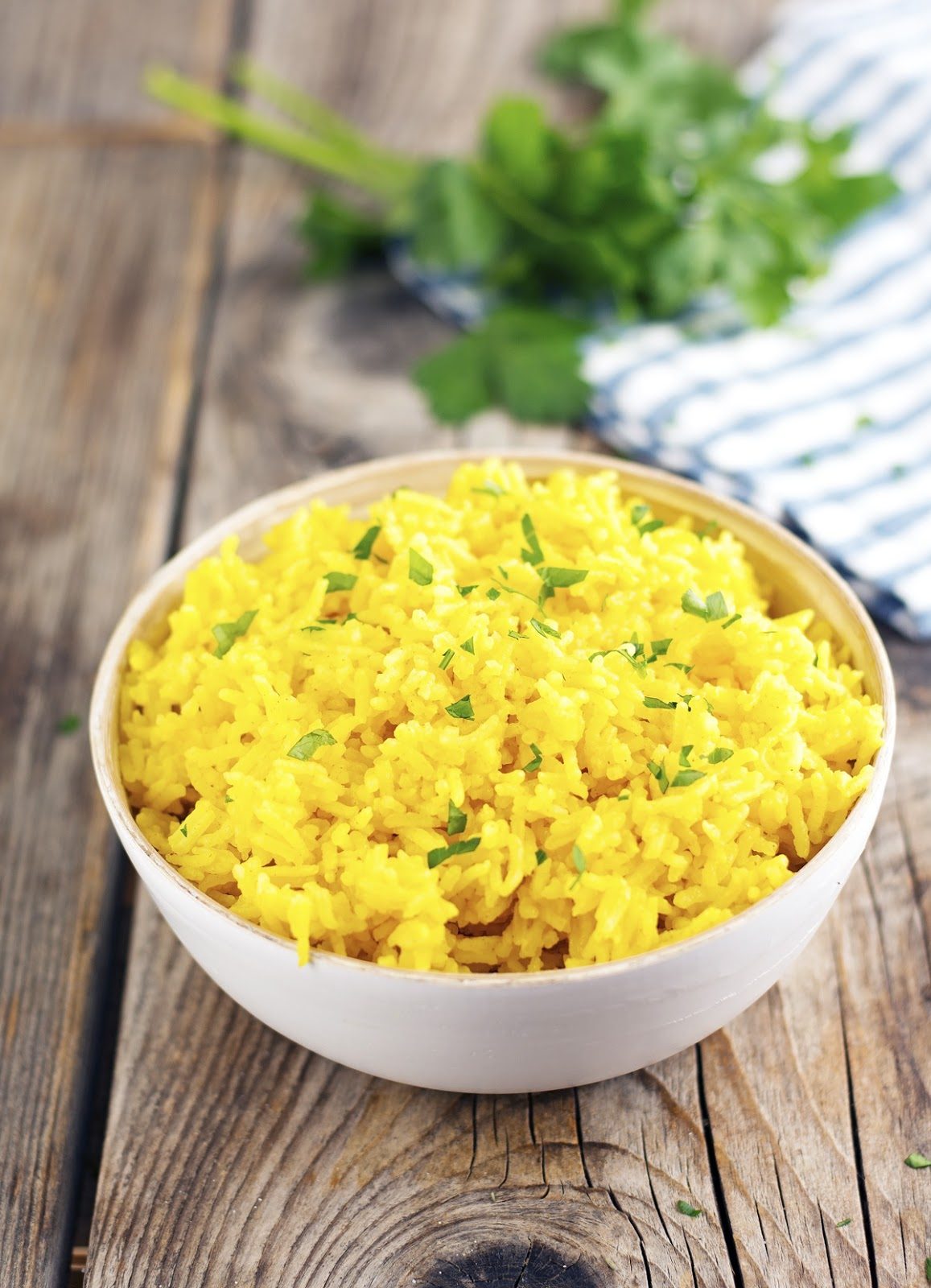 Delicious Turmeric Yellow Rice