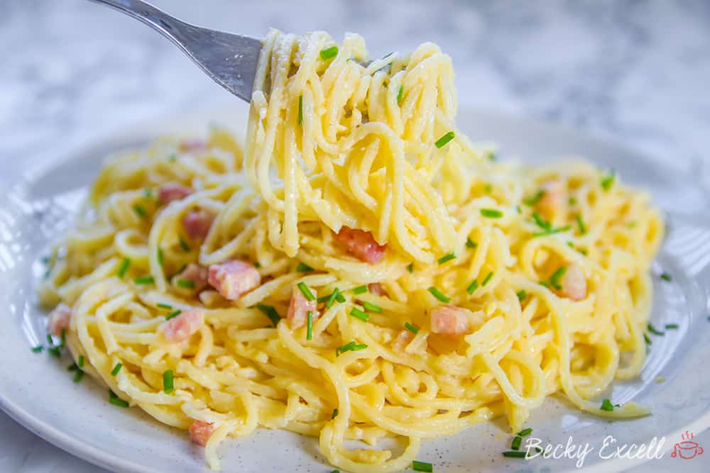 Gluten Free Spaghetti Carbonara