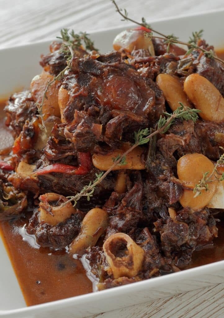 Authentic Jamaican Oxtail Dish