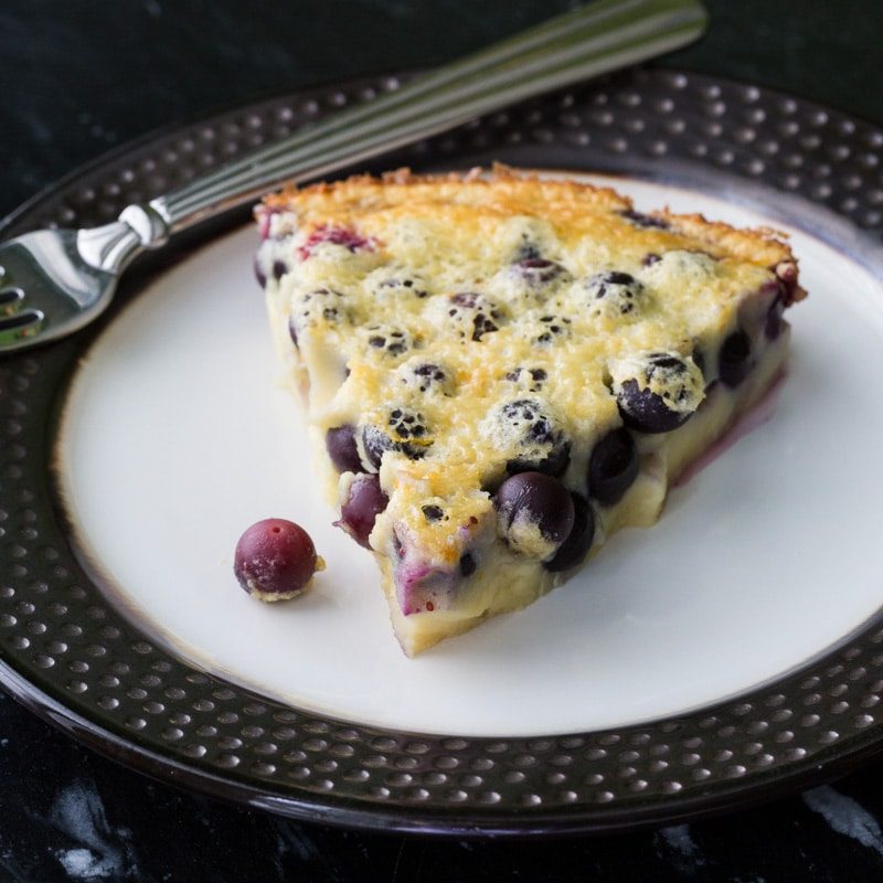 Blueberry Clafoutis