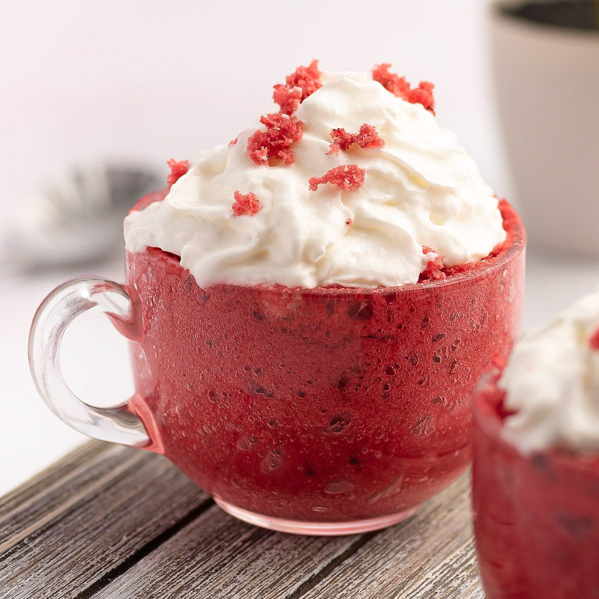 Easy Red Velvet Mug Cake for Two
