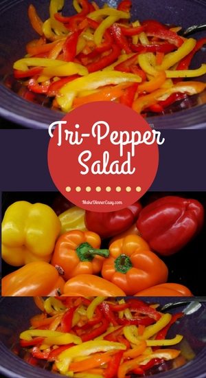 Tri Pepper Salad