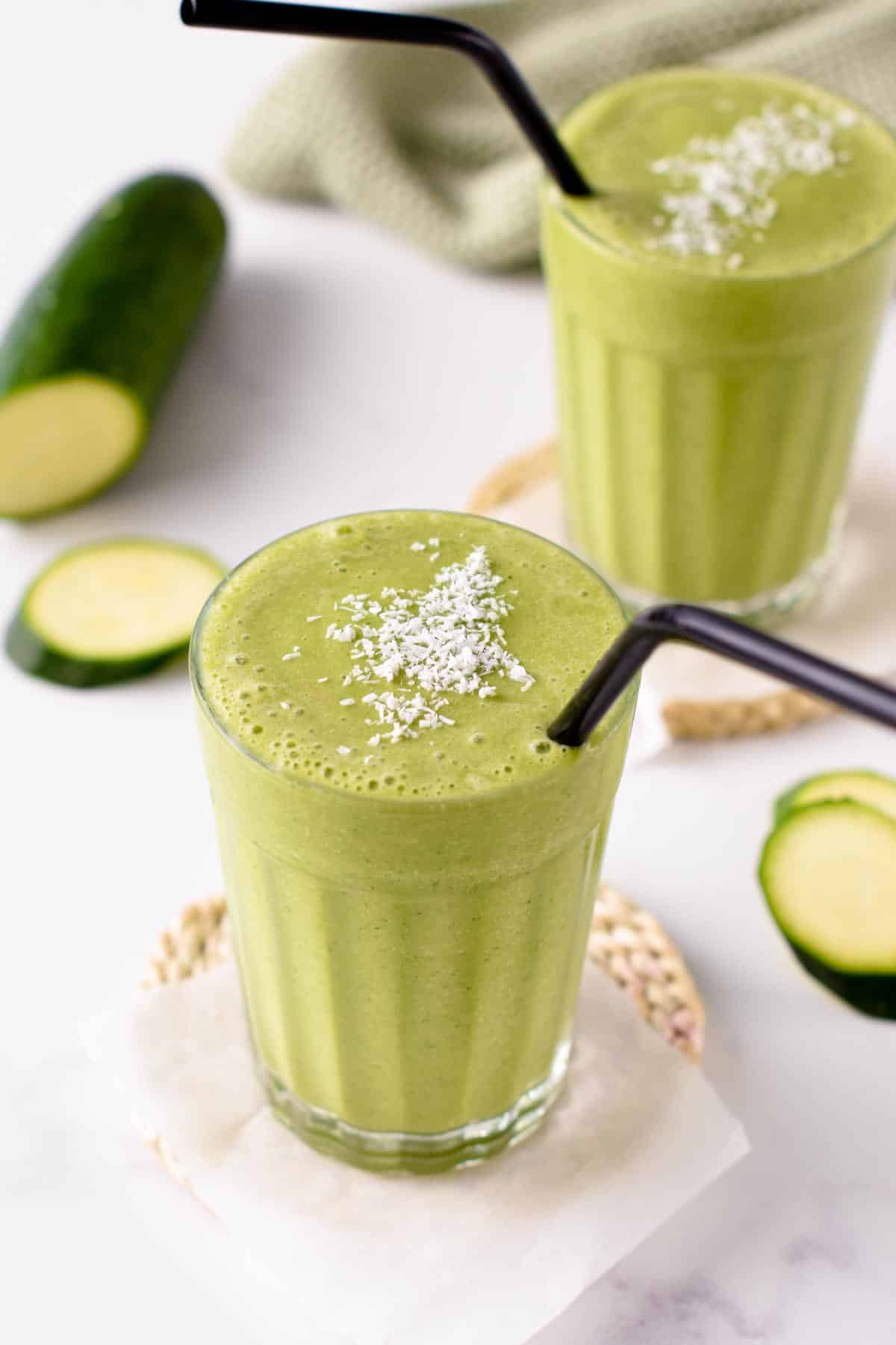 Zucchini Smoothie - The Conscious Plant Kitchen