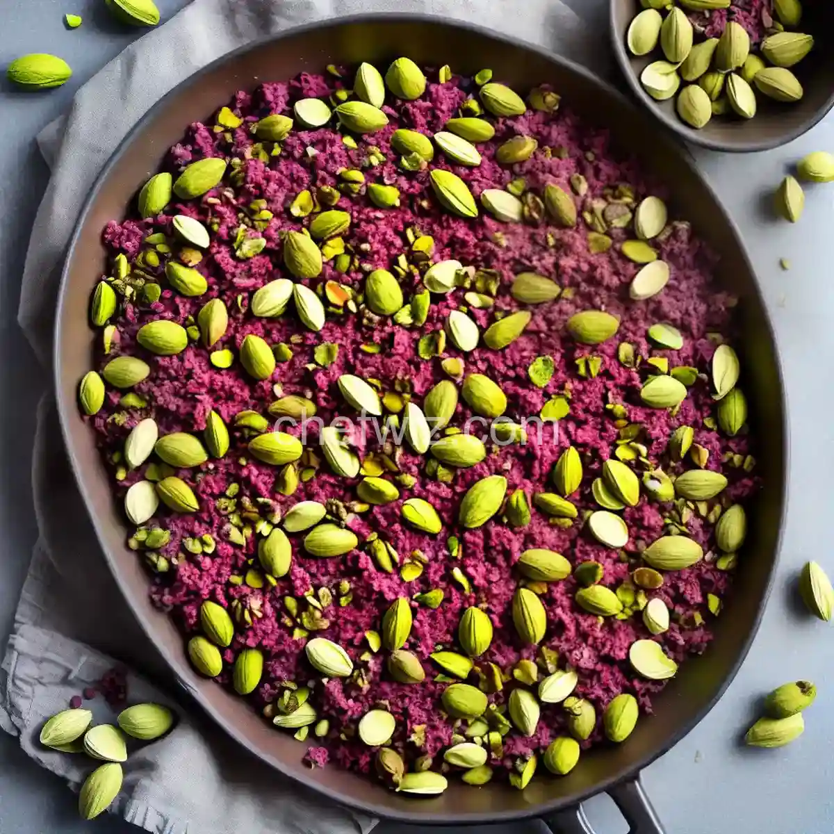 Pistachio, Pink Peppercorn, and Currant Bark