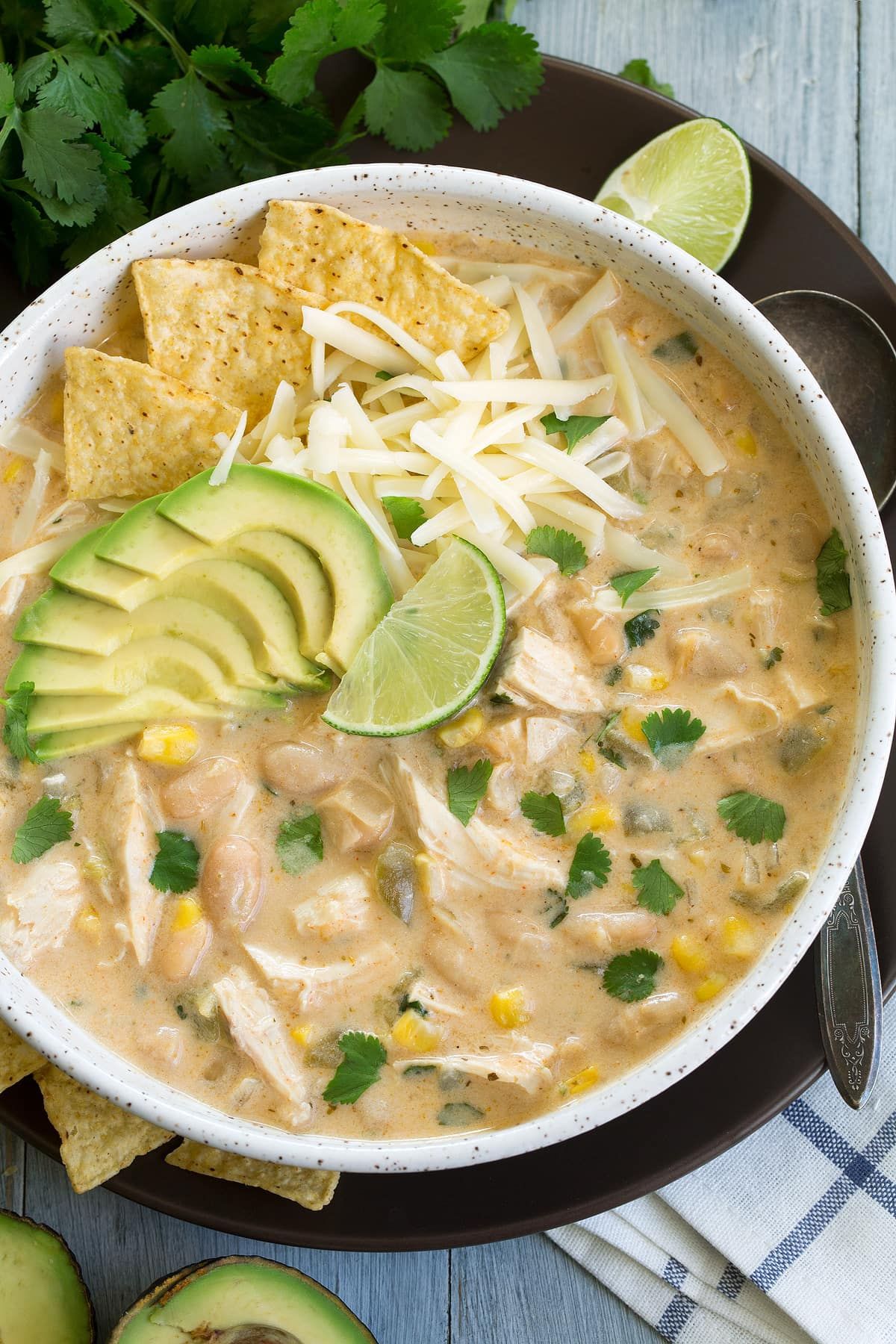 5-Ingredient Easy White Chicken Chili